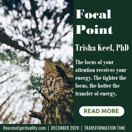Focal Point by Trisha Keel, PhD. Where's your focus? 