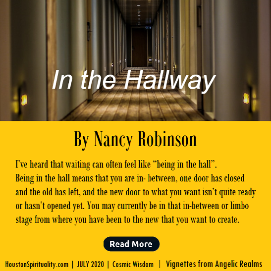 In the Hallway by Nancy Robinson. HSM July 2020