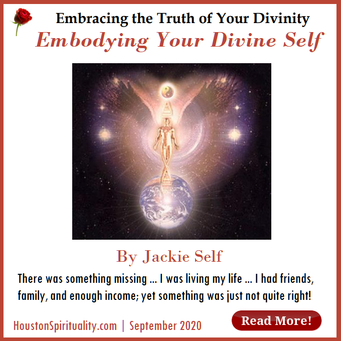 2020 Sept Embodying Your Divine Self by Jackie Self