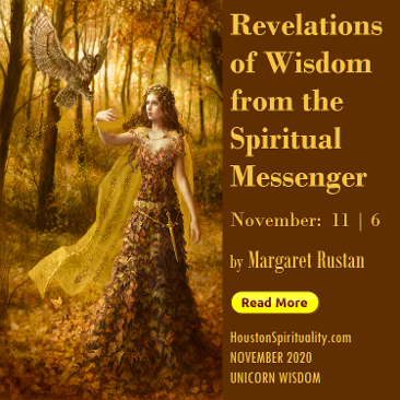 November Revelations of Wisdom from the Spiritual Messenger