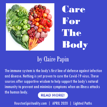 Care for the Body by Claire Papin | Lighted Paths | HSM April 2020