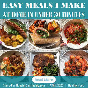Paleo | Easy Meals I make at home in under 30 minutes