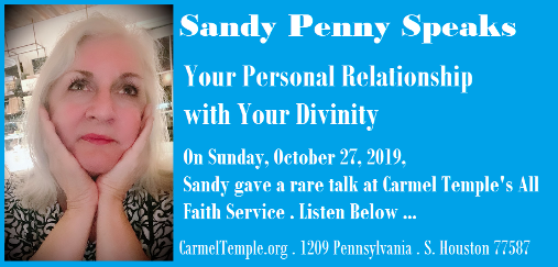 Sandy Penny on Your Personal Relationship With Your Divinity
