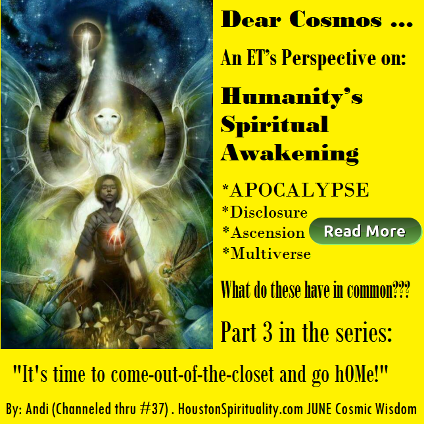 Part 3 Humaniy's Spiritual Awakening - June HSM Cosmic Wisdom