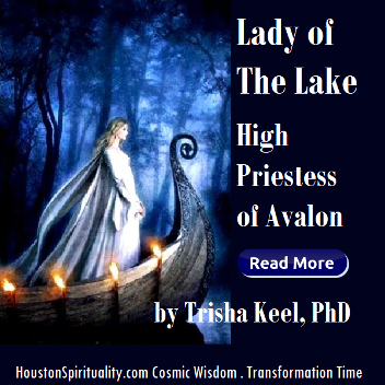 Lady of the Lake. High Priestess of Avalon by Trisha Keel