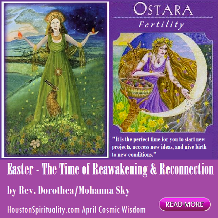 Easter - THe TIme of Reawakening & Reconstruction. Happy Ostara
