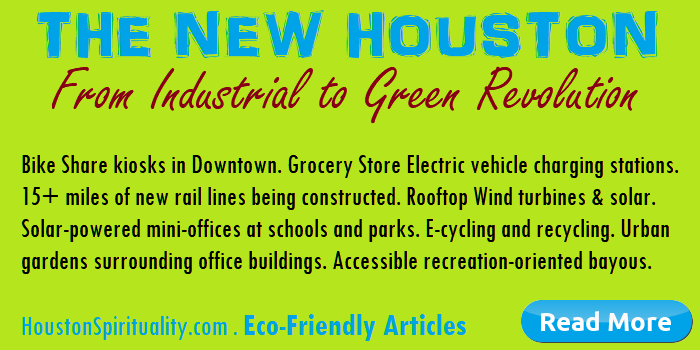 The New Houston From Industrial to Green Revolution. Eco-Friendly Articles HSM