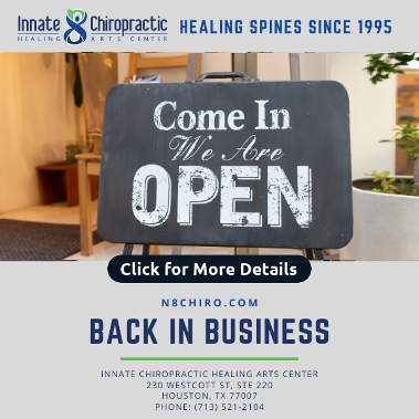 Innate Chiropractic is open for business. 