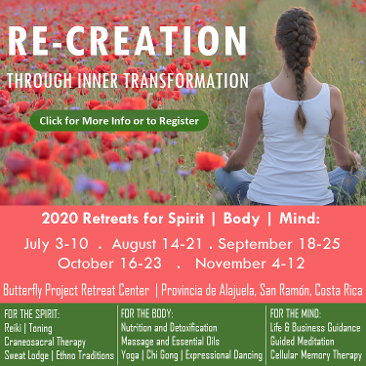 Re-Creation Retreats, Butterfly Retreat Centers