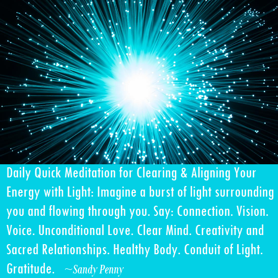 Daily Quick Meditation - Go to inspiration page