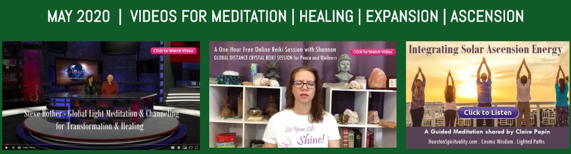 Free Meditation Videos for May 2020