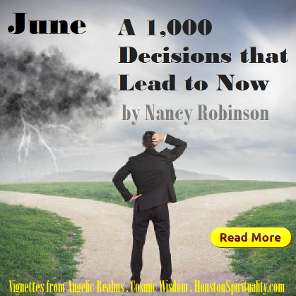 June. A 1000 Decisions that Lead to Now by Nancy Robinson