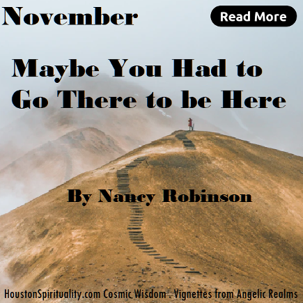 Maybe you had to go there to be there by Nancy Robinson
