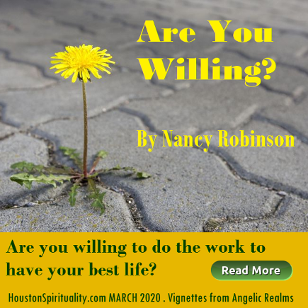 Are You Willing to Do the Work to Have Your Best Life by Nancy Robinson