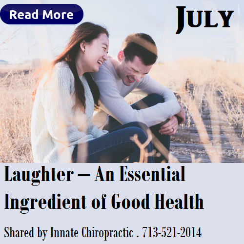 Laughter - An Essential Ingredient of Good Health