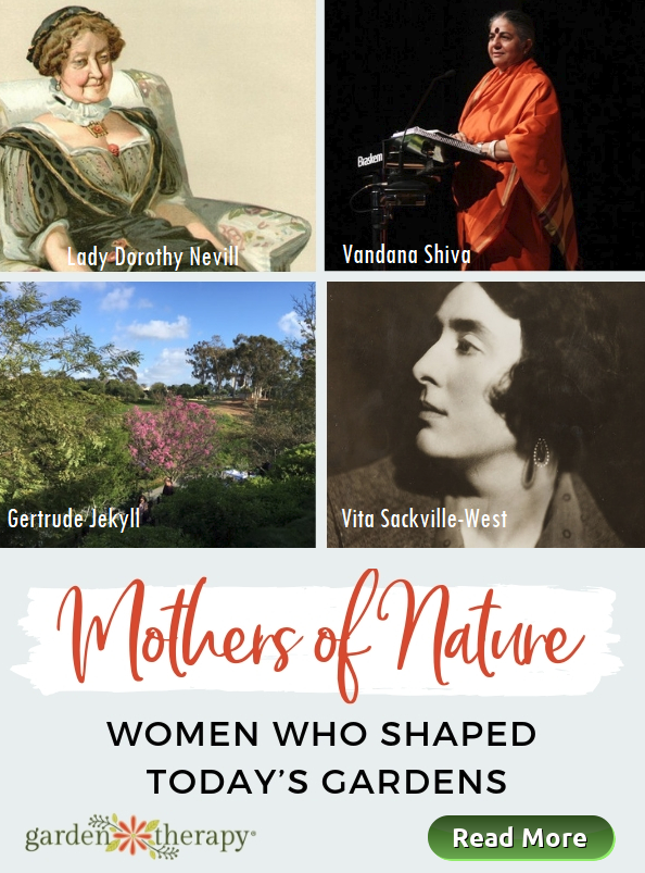Mothers of Nature. Women who shaped our gardens. Garden Therapy
