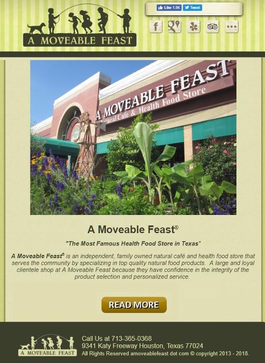 A Moveable Feast Health Food Store and Restaurant