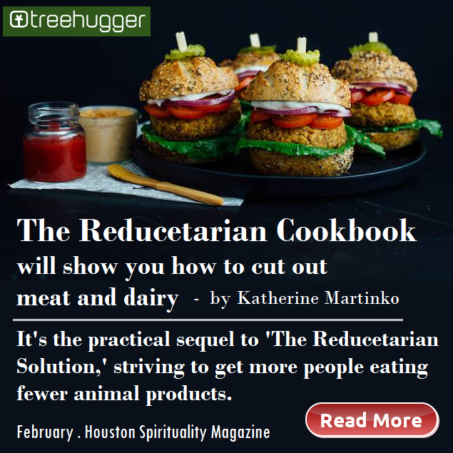 The Reducetarian Cookbook article from Treehugger