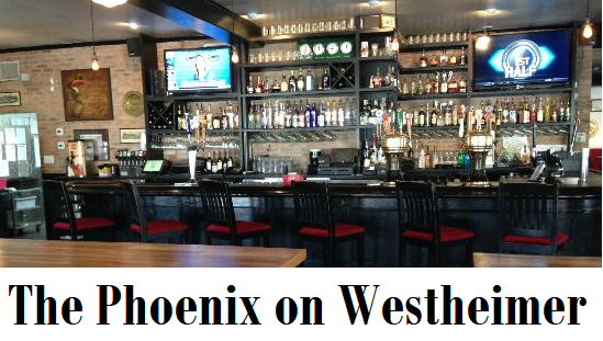 The Phoenix on Westheimer, a pub with great food. 