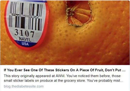 Produce Stickers Mean